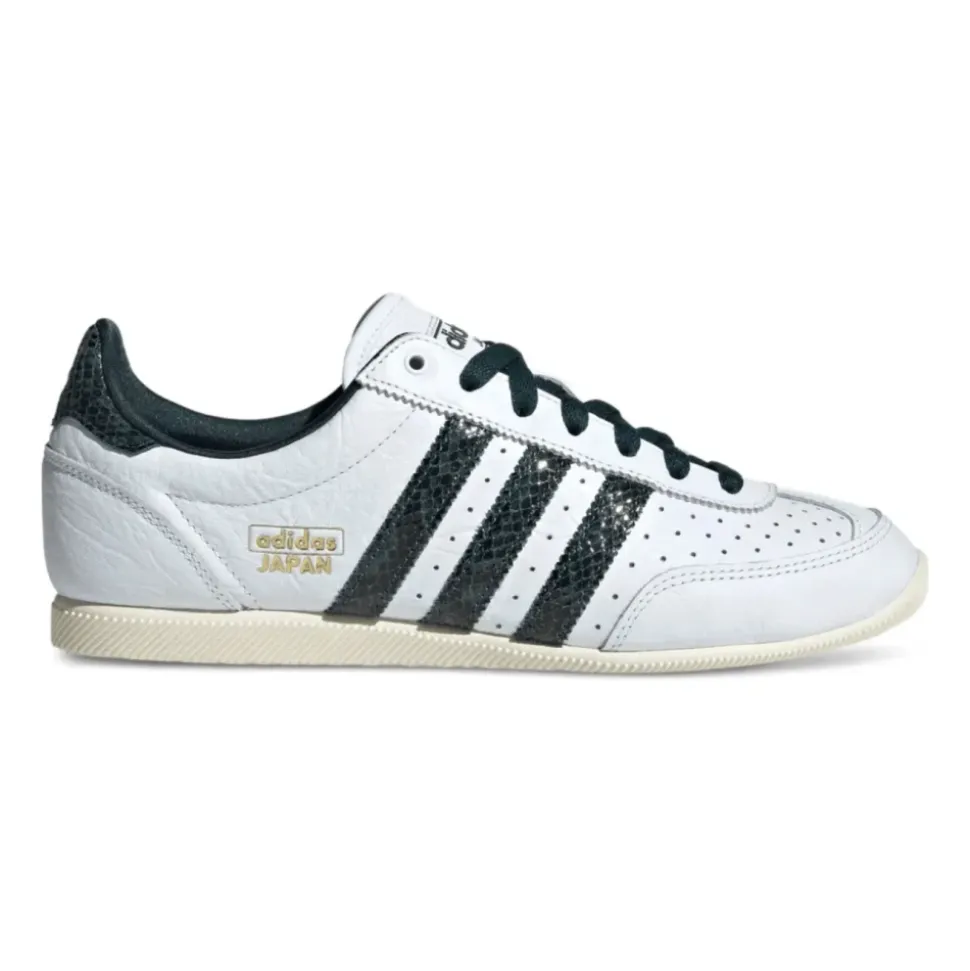Japan Sneakers Wit Groen Goud