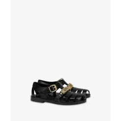 Jelly Sandalen met Lettering Logo