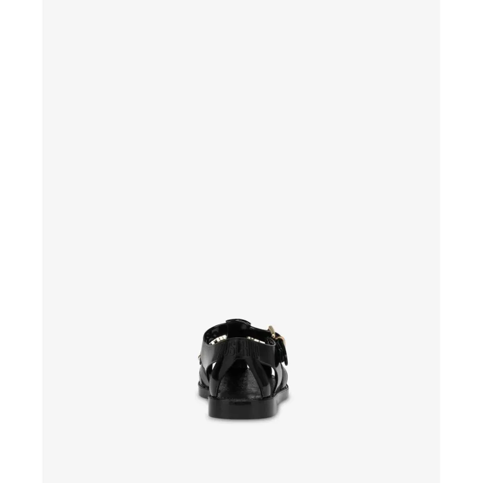 Jelly Sandalen met Lettering Logo