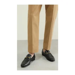 Jordaan leren loafers