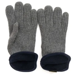 Kasjmierhandschoenen met Nappa-details