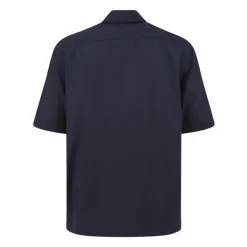 Katoenen Blend Shirt Met Rits