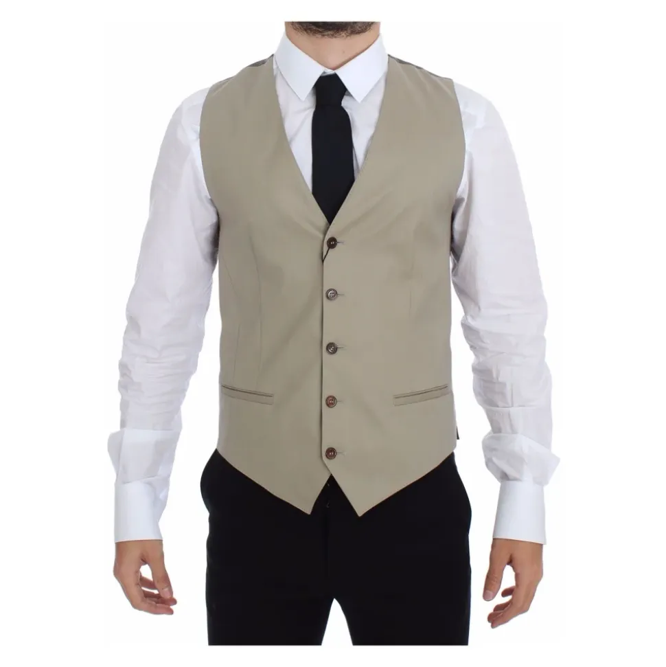 Katoenen Gilet Blazer Jas