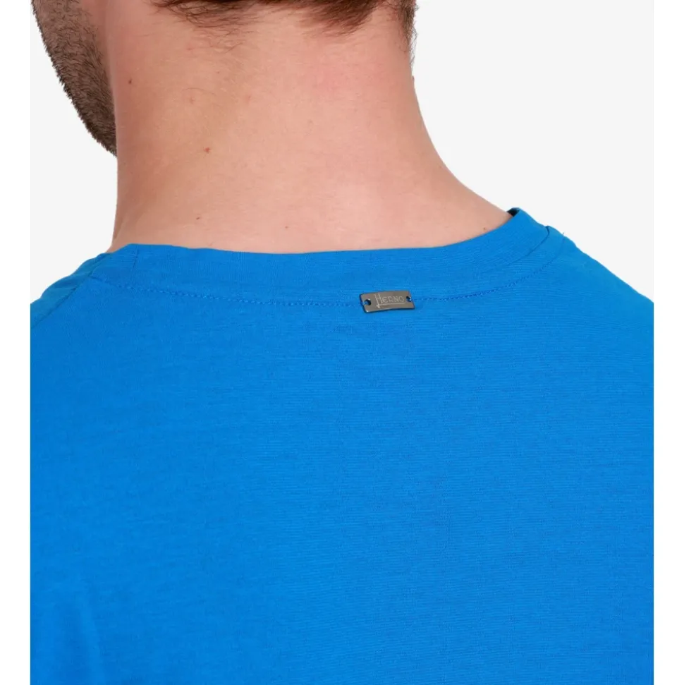 Katoenen T-shirt met ronde hals