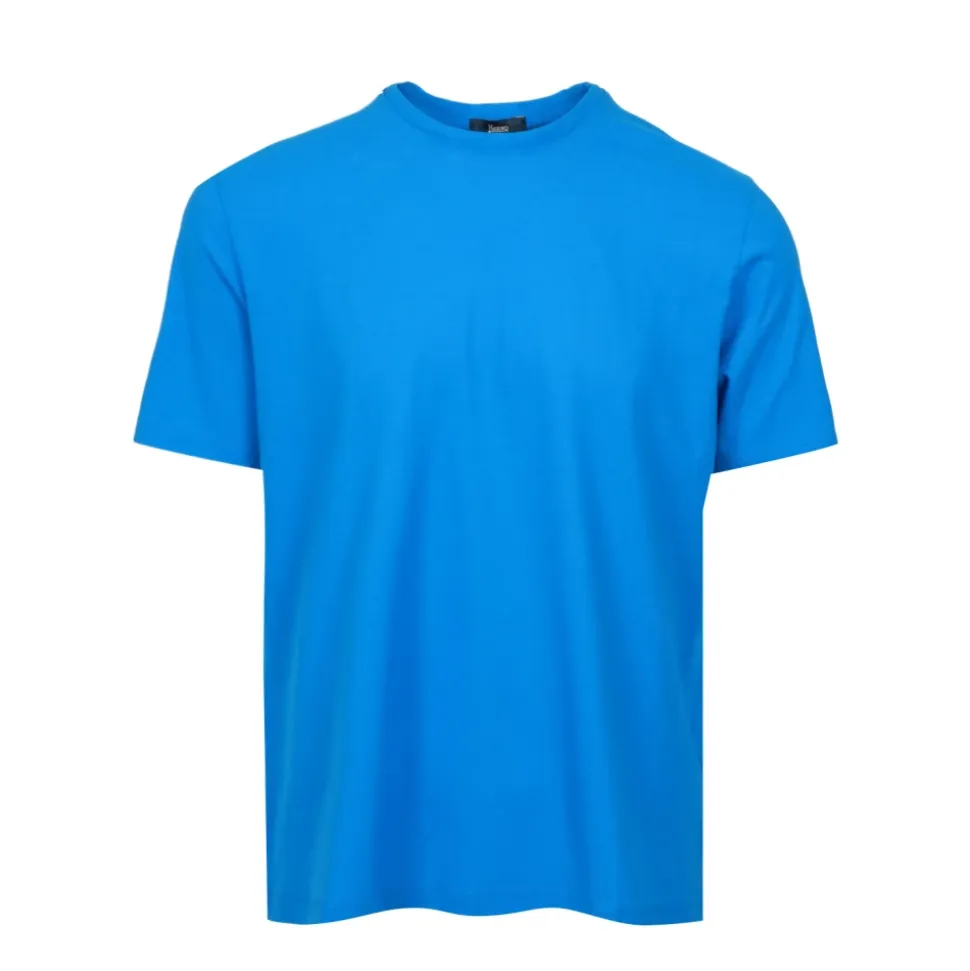 Katoenen T-shirt met ronde hals