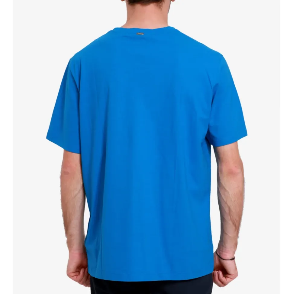 Katoenen T-shirt met ronde hals