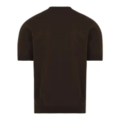 Katoenen T-Shirt met Ronde Hals
