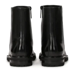 Kazar Zwarte Lederen Boots