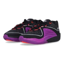 KD16 Basketbalschoen Zwart/Paars/Zilver