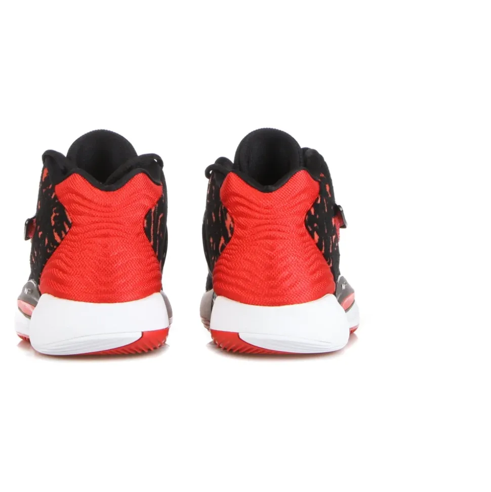 KD14 Basketbalschoen Zwart/Rood/Wit