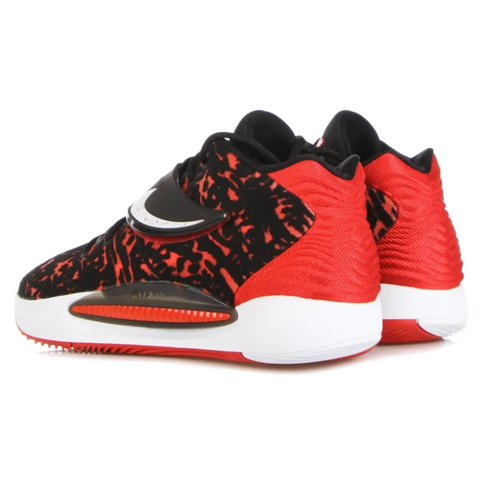 KD14 Basketbalschoen Zwart/Rood/Wit
