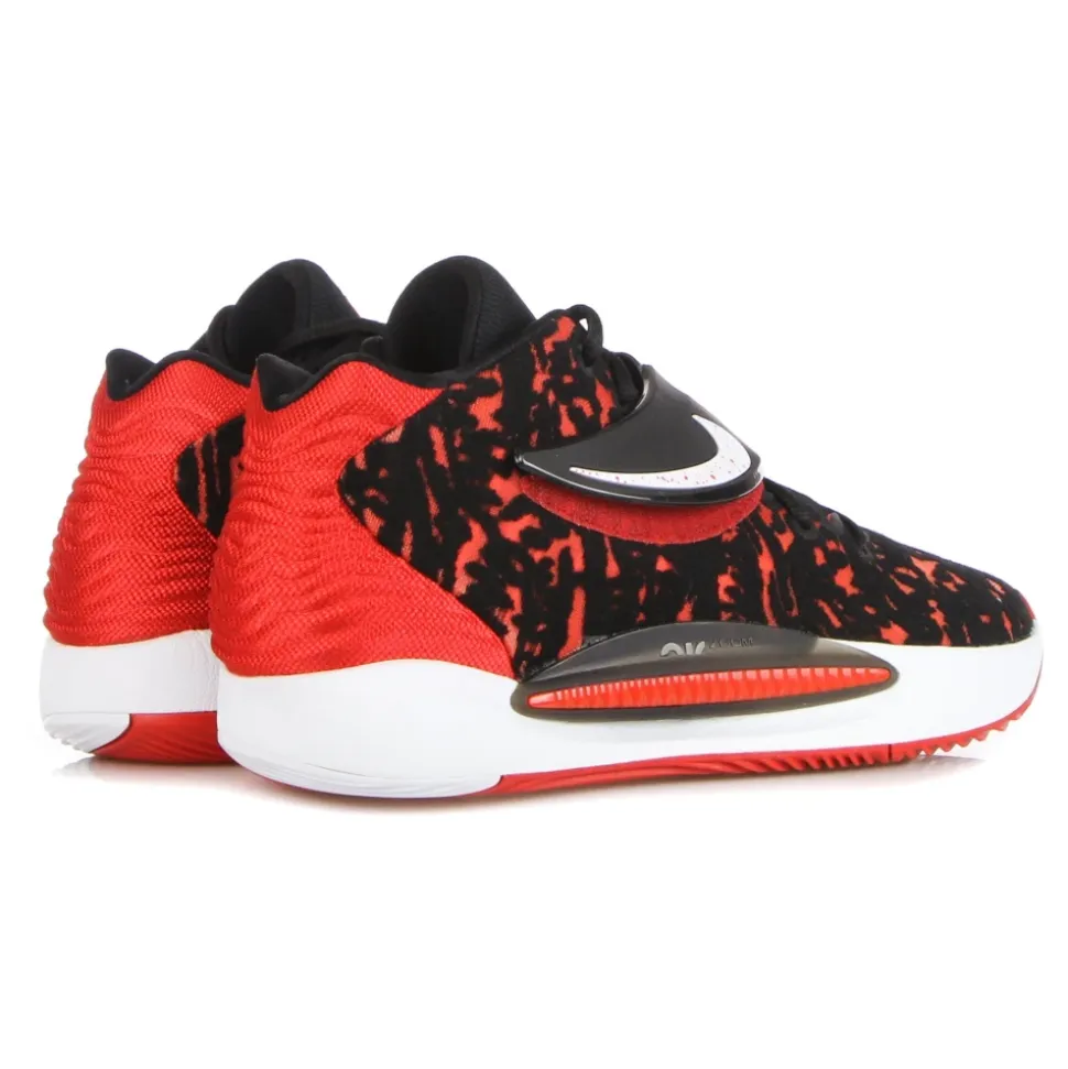 KD14 Basketbalschoen Zwart/Rood/Wit