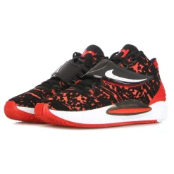 KD14 Basketbalschoen Zwart/Rood/Wit
