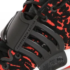 KD14 Basketbalschoen Zwart/Rood/Wit