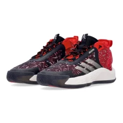 Kern Basketbalschoen Zwart/Rood/Wit