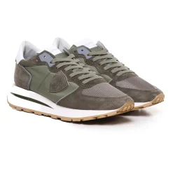 Khaki Groene Sneakers met Memory Foam