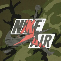 Klassiek T-shirt in Olive Camo