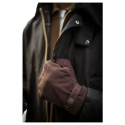 Klassieke Warme Winterhandschoen van Nubuck Geitenleer