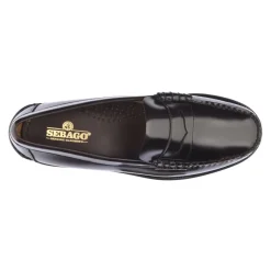 Klassieke Dan Brown leren mocassin