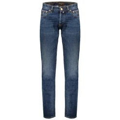 Klassieke Denim Jeans met Metalen Details
