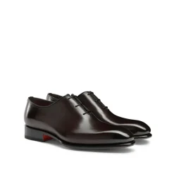 Klassieke Derby Schoenen van Zwart Leer