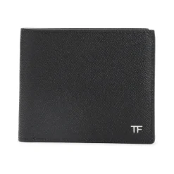 Kleine Grain Leather Bifold Portemonnee