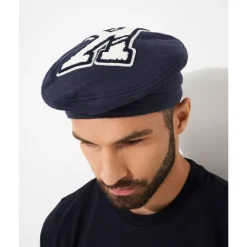 K Logo Geborduurde Wollen Baret