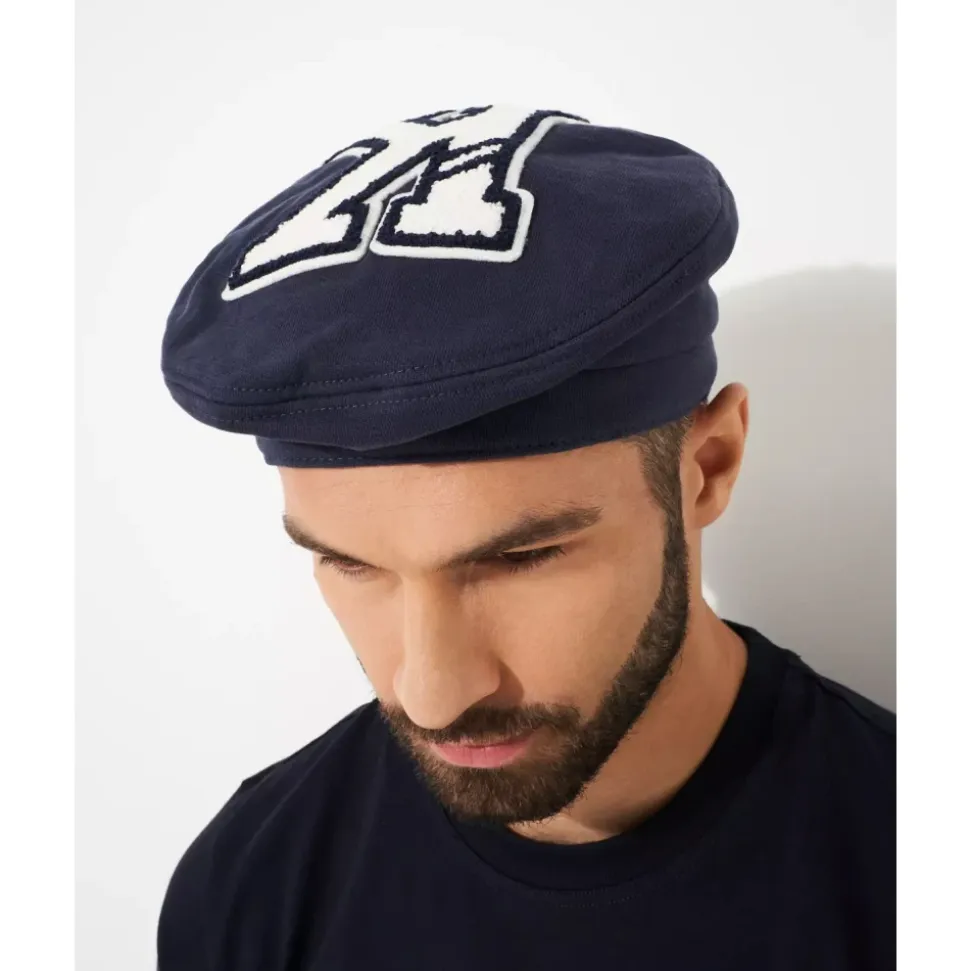 K Logo Geborduurde Wollen Baret