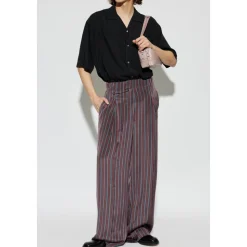 Kort Mouw Geborduurd Boxy Shirt