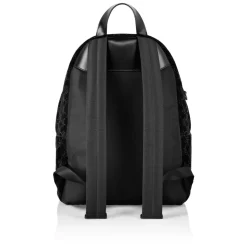 Leather Backpack Monogram Strass