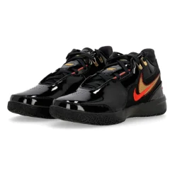 LeBron Zoom Ampd Basketbalschoen Zwart/Goud/Rood