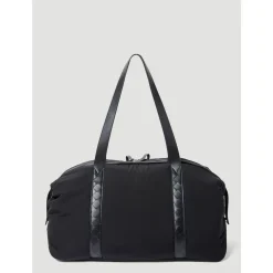 Lederen Afwerking Duffel Tas
