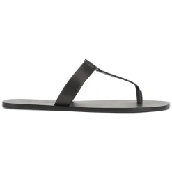 Leren teenslippers