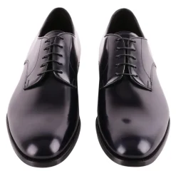 Leren veterschoenen