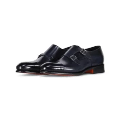 Leren Double Monkstraps