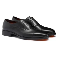 Leren Easy-On Oxford schoenen