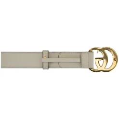 Leren Riem met GG Logo