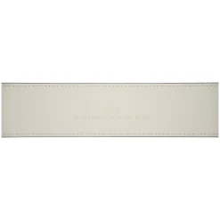 Leren riem met logo-gesp