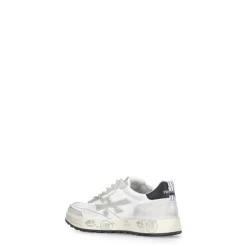 Leren Sneakers met Logo Details