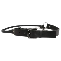 Leren Zilveren Ketting Ceintuur