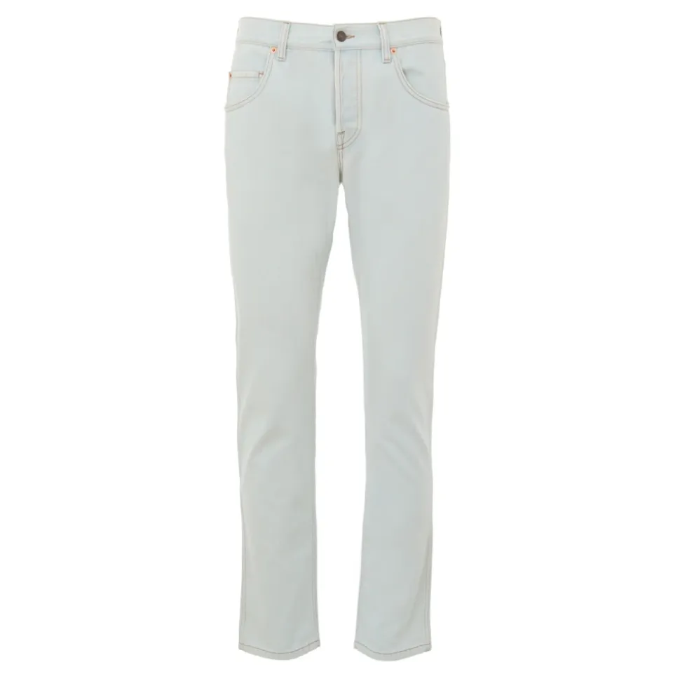 Lichtblauwe Relaxed Fit Denim Jeans