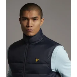 Lichte jassen gewatteerde bodywarmer