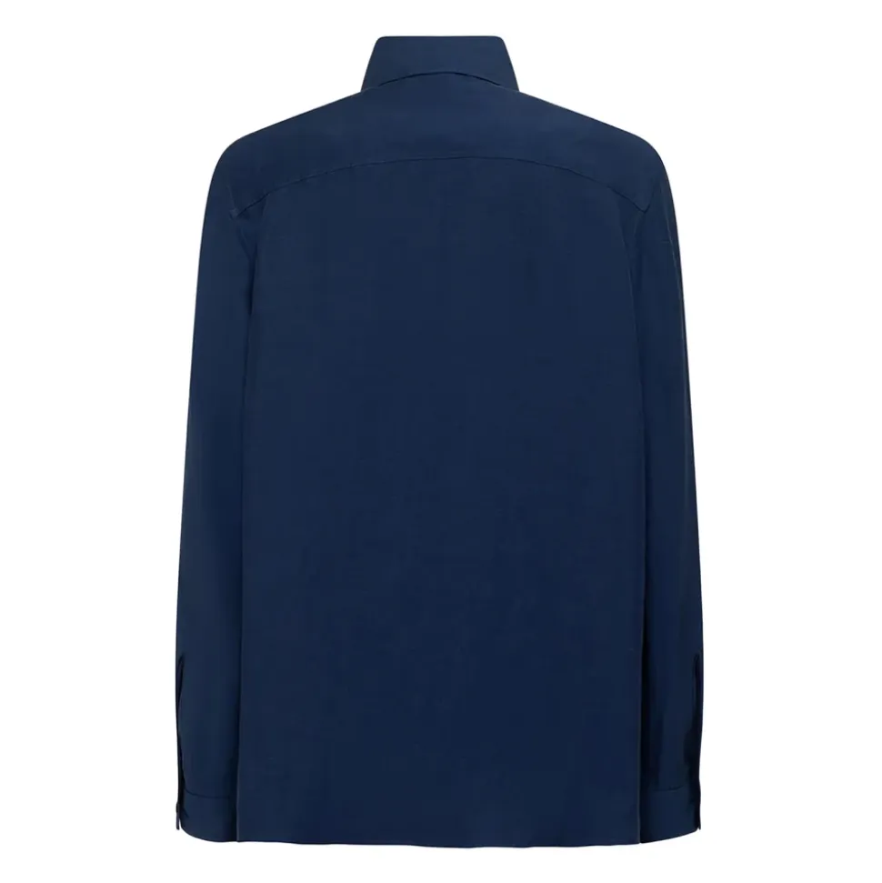 Linnen en Viscose Overshirt