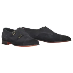 Loafers met dubbele gesp