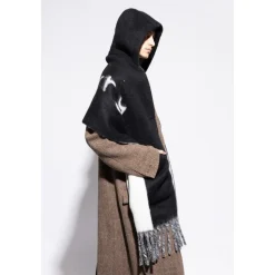 Logo Alpaca Wolmix Sjaal met Capuchon