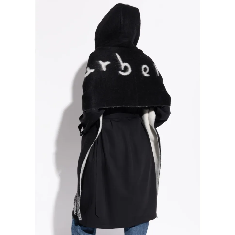 Logo Alpaca Wolmix Sjaal met Capuchon