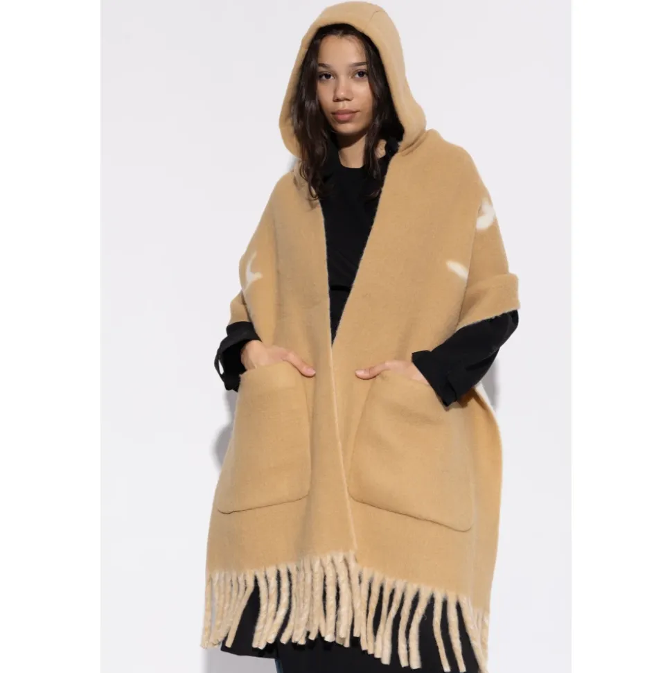 Logo Alpaca Wolmix Sjaal met Capuchon