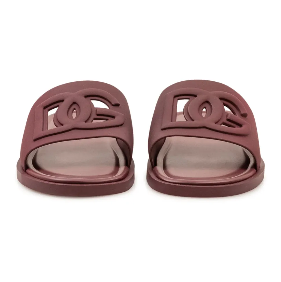 Logo Embossed Slide Sandaal