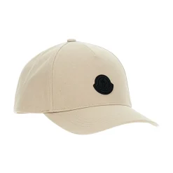 Logo Patch Katoenen Gabardine Baseballpet