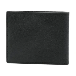 Logo-plaque bi-fold portemonnee